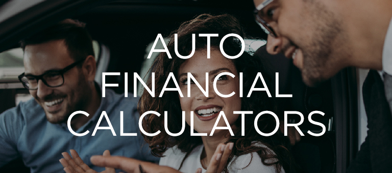 Auto Financial Calculators