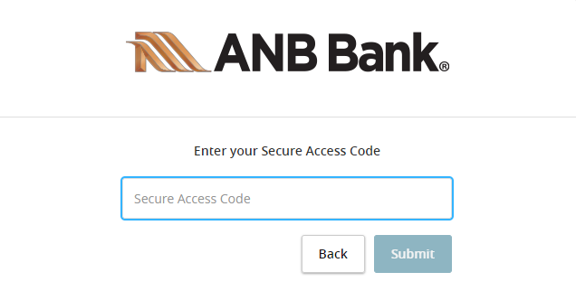 Enter Secure Access Code