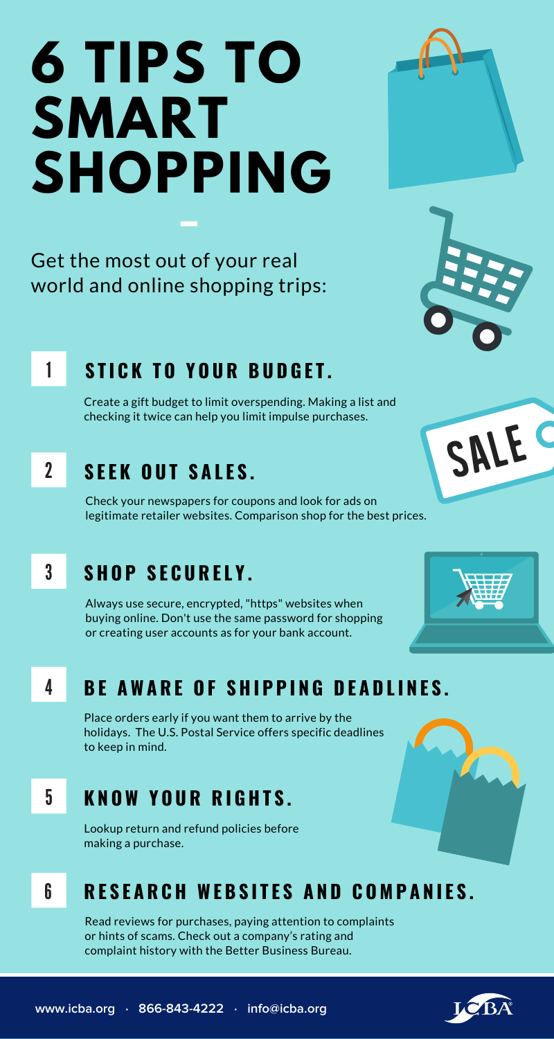 6 Tips to Smart Shopping