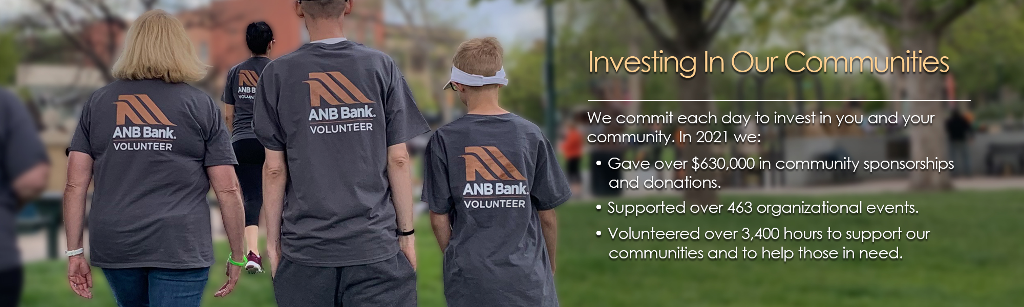 Investing in Our Communities