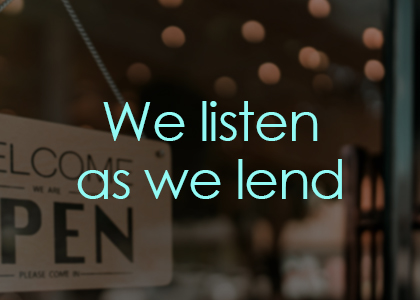 We Listen As We Lend