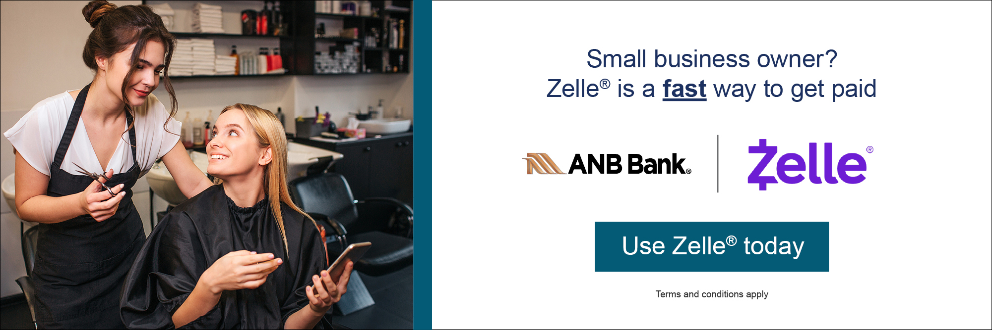 Zelle for small business