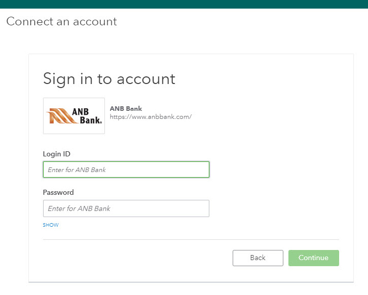 sign in to account