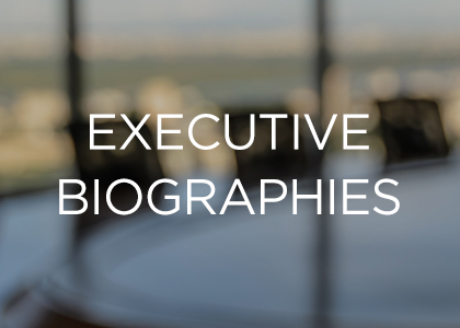 Executive Biographies